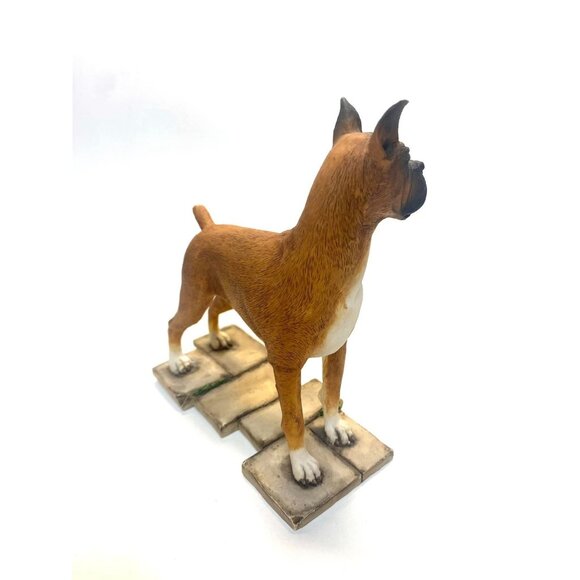 Sheratt & Simpson Boxer Standing Figurine By Willitts Designs 89002 Country Arti - Picture 3 of 6
